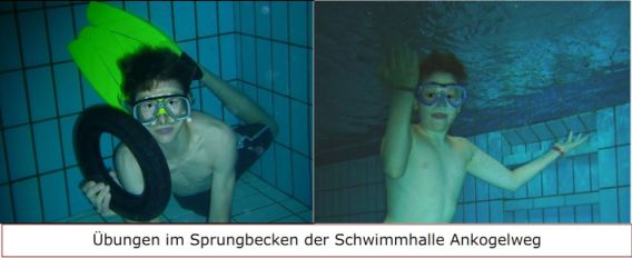 Unter Wasser....