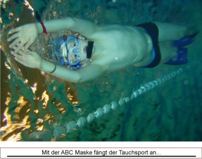 Mit ABC-Maske....