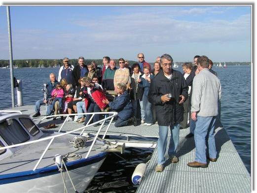 Auf dem Steg