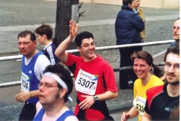 Philipp de Freitas beim Halb-Marathon