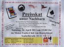 Die Bekanntmachung zum Preisskat unter Nachbarn...